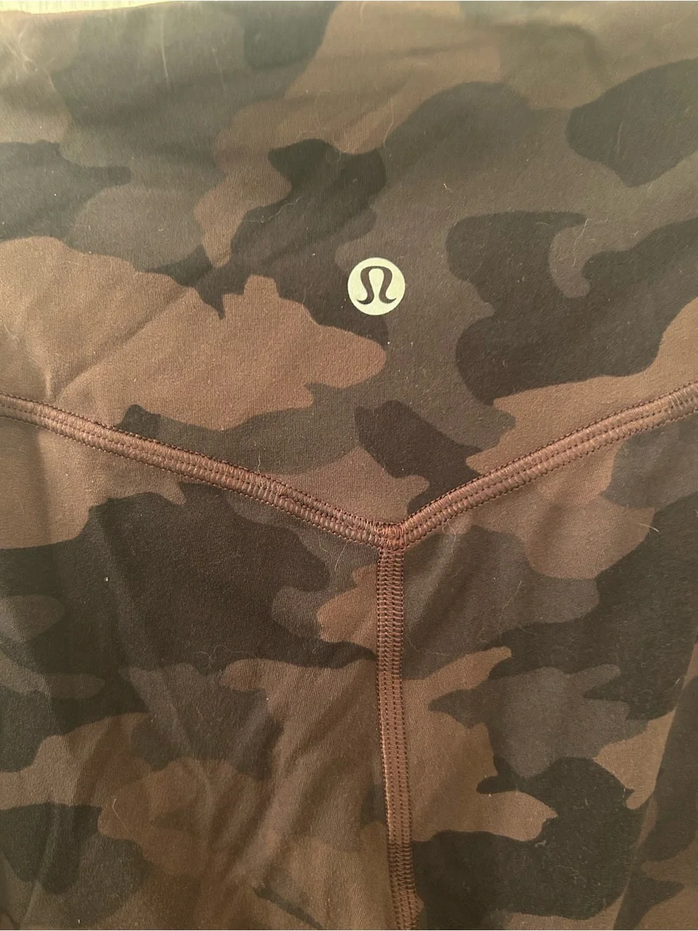lululemon athletica Camo Leggings - Brown & Black